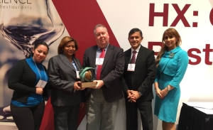 Courtyard Marriott Central Park: Social Responsibility Award Joanna Reynoso, Assistant Housekeeping Manager, Courtyard Aleyda Taylor, Human Resources Manger , Courtyard Timothy McGlinchey, Area General Manager, Courtyard Vijay Dandapani, Chairman, Hotel Association Fatena Williams, Sustainability Committee