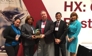 Courtyard Marriott Central Park: Social Responsibility Award Joanna Reynoso, Assistant Housekeeping Manager, Courtyard Aleyda Taylor, Human Resources Manger , Courtyard Timothy McGlinchey, Area General Manager, Courtyard Vijay Dandapani, Chairman, Hotel Association Fatena Williams, Sustainability Committee 